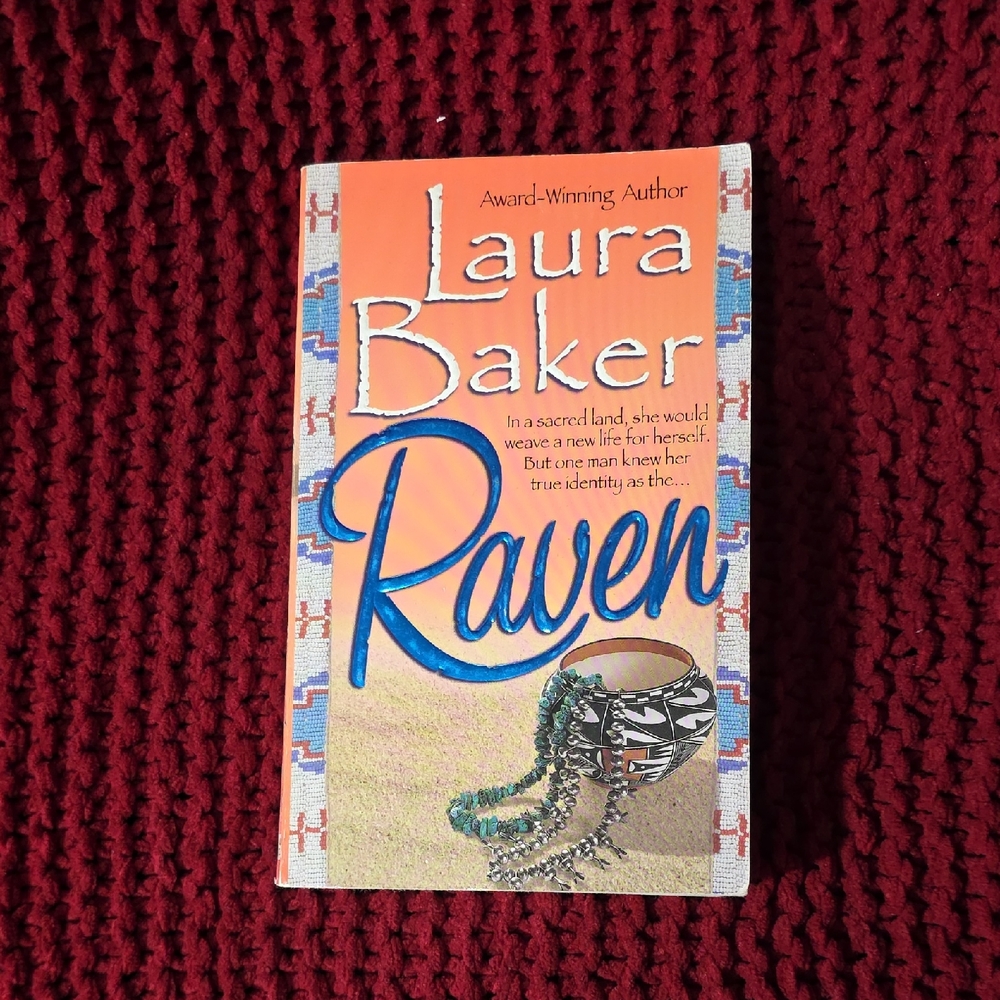Raven by Laura Baker - Orange and Blue Coffee Table Book